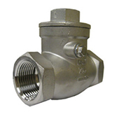 T Pattern Stainless Steel Swing Check Valve