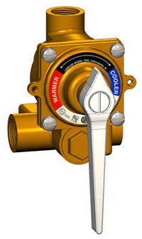 Series 7000 Concealed Shower Dual Stage Mixing Valve