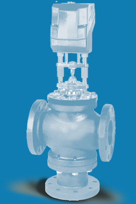Warren Control Valve 3-way HVAC Valves Warren 3-way Electric Valves