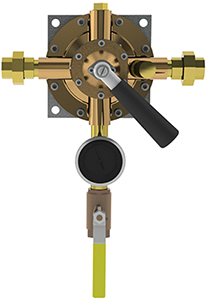 Mixing Valve with Flow Control