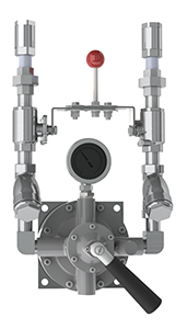SS Mixing Valve with Flow Control