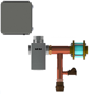 Armstrong DRV with recirculation manifold and BrainScan module model DRV80RBS