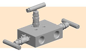 KM1 and KM110 Kerotest 3 valve manifolds