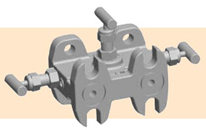 Kerotest KMM4A Style 3-Valve Mini Manifold