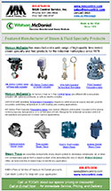 Watson McDaniel Featured Mfg. Flyer