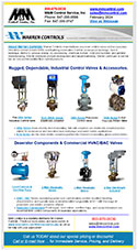 Warren Controls Featured Mfg. Flyer