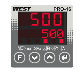 Pro Series Model Pro16 Single Loop Controller by West