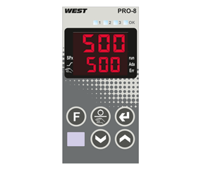 Pro Series Model Pro8 Single Loop Controller by West