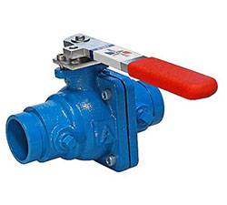 American Valve 3700V Grooved Ball Valve