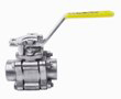 86J Series 3-piece duplex SS ball valve