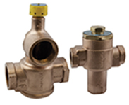 Model MVCLF thermostatic mixxing valves