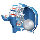 Float-operated pump trap ARI-CONA P