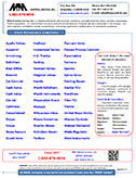 M&M Control Line Card