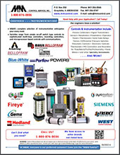 M&M Control Line Card Controls & Instrumentation