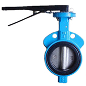 Wafer Style Butterfly Valve w/Lever Handle