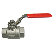 Stainless Steel Full Ball Valve, 2 piece