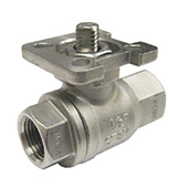 2-Piece Full Port Stainless Steel Ball Valve