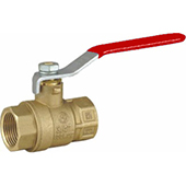 Full Port Brass Ball Valve with Threaded Ends