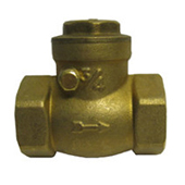 Brass T Pattern Swing Check Valve