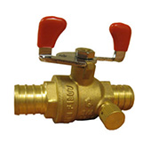 PEX Brass Ball Valve with Drain