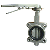 Wafer SS Butterfly Valve w/Lever Handle