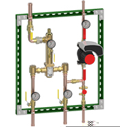 Pre-piped Mini Manifold Recirculation Unit