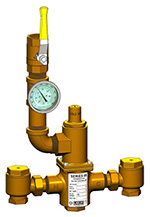 Series 66 Mixing Valve w/Shutoff & Thermometer