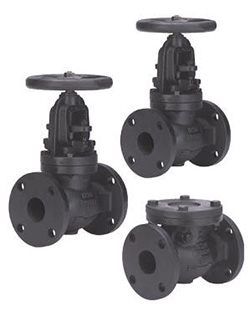 Milwaukee Valve Iron gate globe and check valves