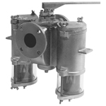 Mueller Model 690 Basket Strainer Duplex