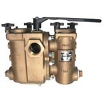 Mueller Model 792SB Bronze Duplex Strainer