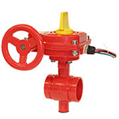Titan Grooved Ends Fire Protection Butterfly Valve