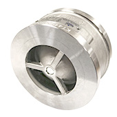 Titan Center Guided Check Valve Wafer Type Axial Flow 