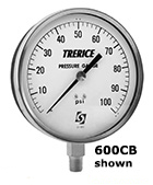 Trerice 600CB, 610CB, 620B, 690 Series Commercial & Contractor Gauges