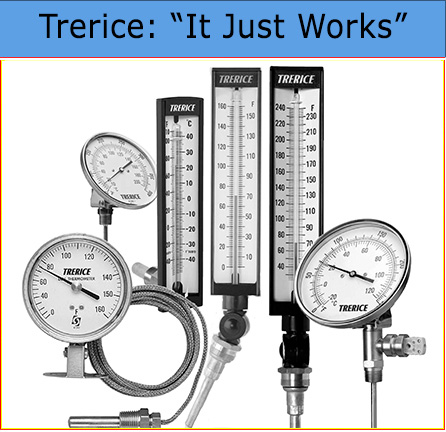 Trerice thermometers