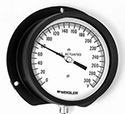 Gas actuated thermometer wall mount type Gas actuated thermometer wall mount type