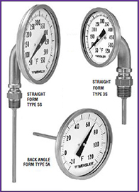 Rigid Form Thermometers